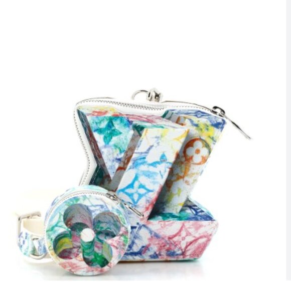 Louis Vuitton LV Block Limited Edition Monogram Pastel Multicolor with COA - Picture 1 of 10